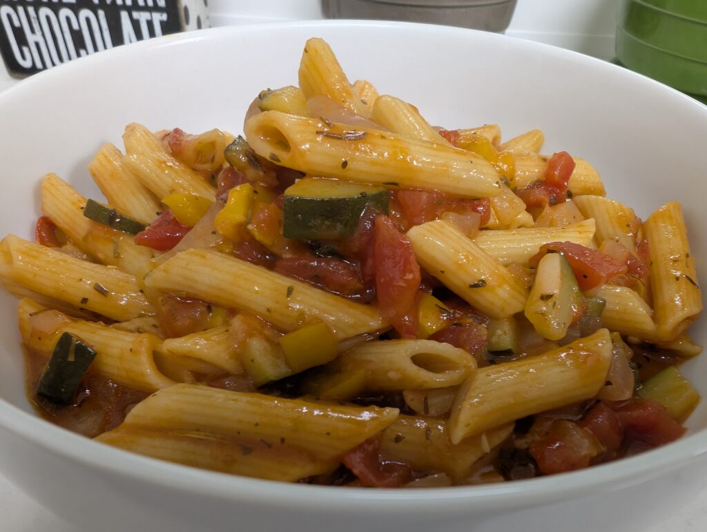 Summer Squash Penne